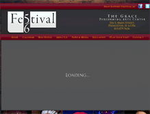 Tablet Screenshot of festival56.com